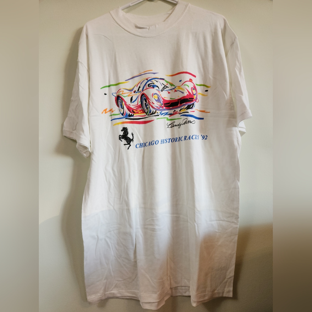 Vintage Chicago Historic Races 1992 Shirt Size Large